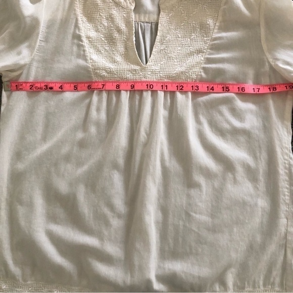 Lucky Brand Embroidered Top~Medium - Picture 8 of 8